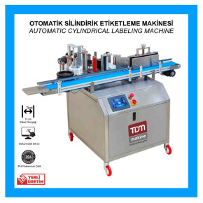 OTOMATİK SİLİNDİRİK ETİKETLEME MAKİNESİ