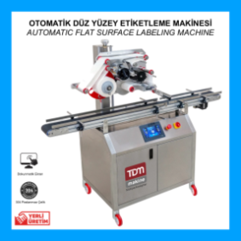 OTOMATİK DÜZ YÜZEY ETİKETLEME MAKİNESİ